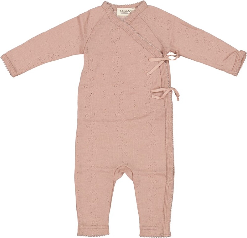 Ulldress Pointelle Rula Burnt Rose - MarMar Copenh