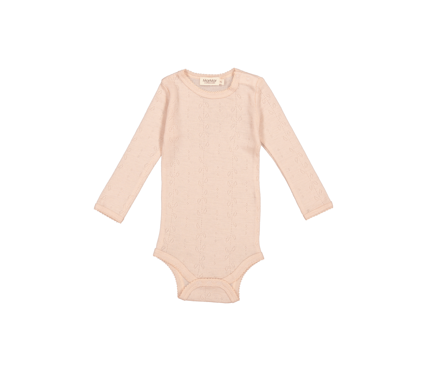 Ullbody Benedikte Pointelle Sheere Rose - MarMar C