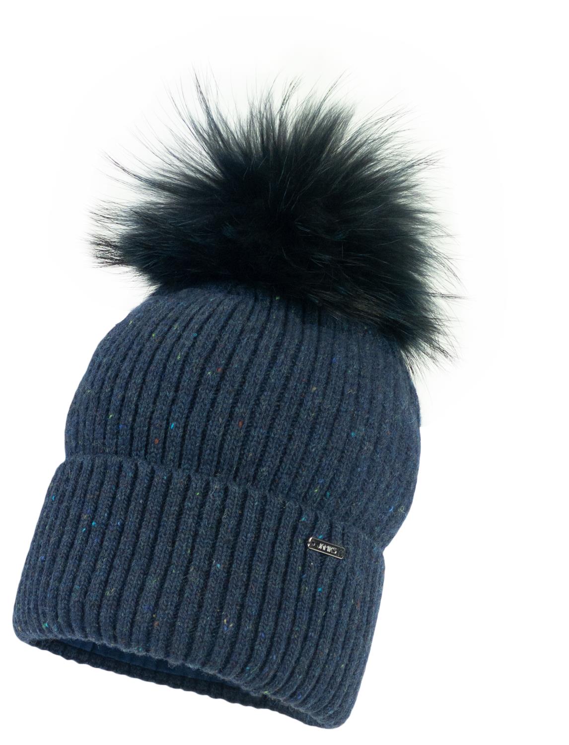 Ullue med pelsdusk Ritz I Denim - Jamiks